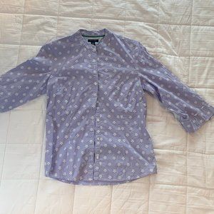 Tommy Hilfiger Size (M) Light Blue Cotton Shirt